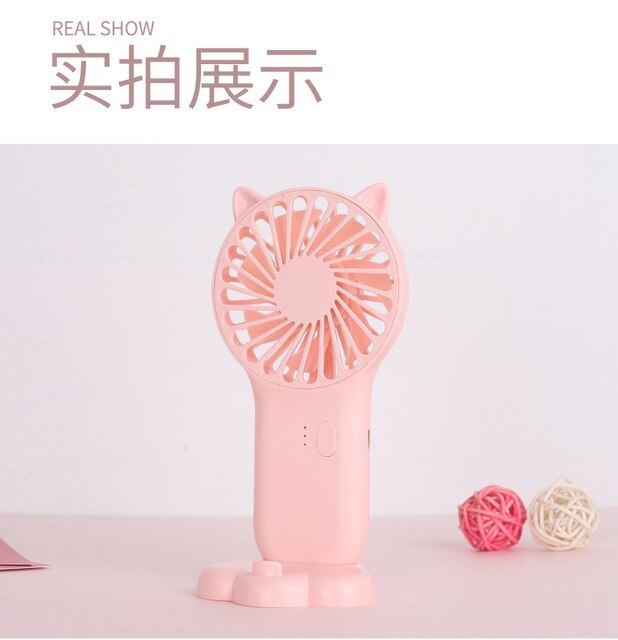 Mini Fold Fan Small Air Cooler Portable Hold Small Air Cooler