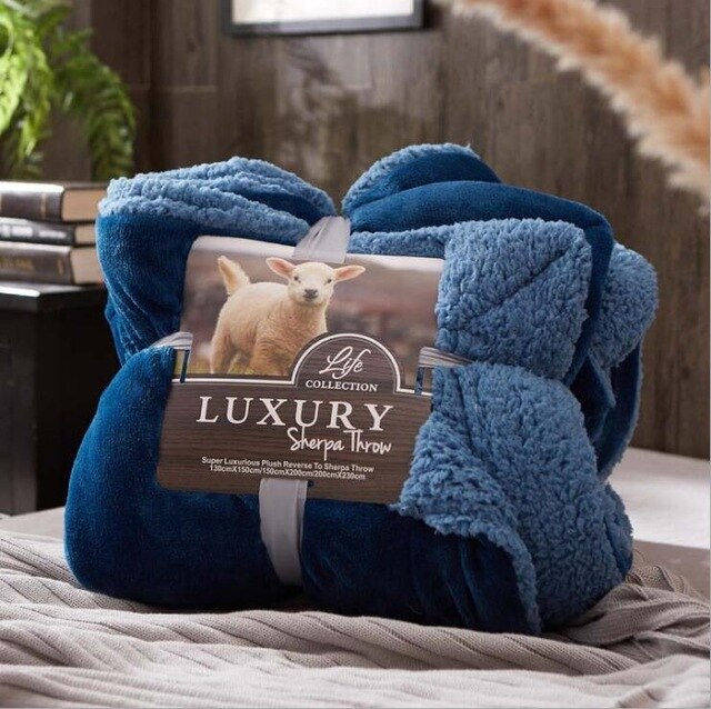 Winter Throw Blankets Soft Warm Flannel Blanket