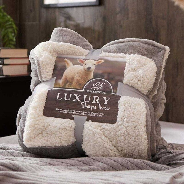 Winter Throw Blankets Soft Warm Flannel Blanket
