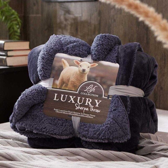 Winter Throw Blankets Soft Warm Flannel Blanket