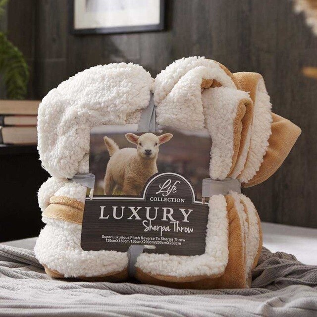 Winter Throw Blankets Soft Warm Flannel Blanket