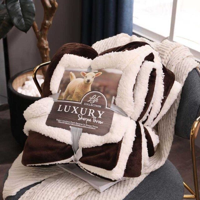 Winter Throw Blankets Soft Warm Flannel Blanket