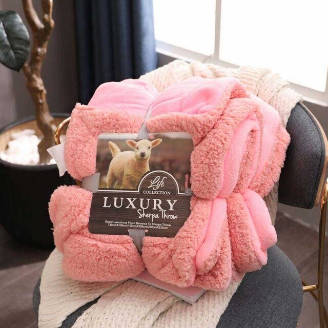 Winter Throw Blankets Soft Warm Flannel Blanket