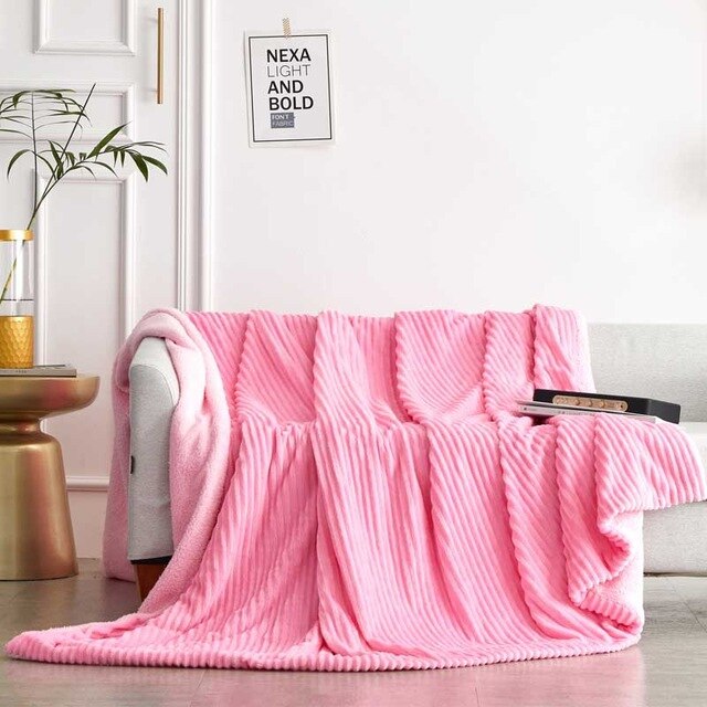Winter Throw Blankets Soft Warm Flannel Blanket