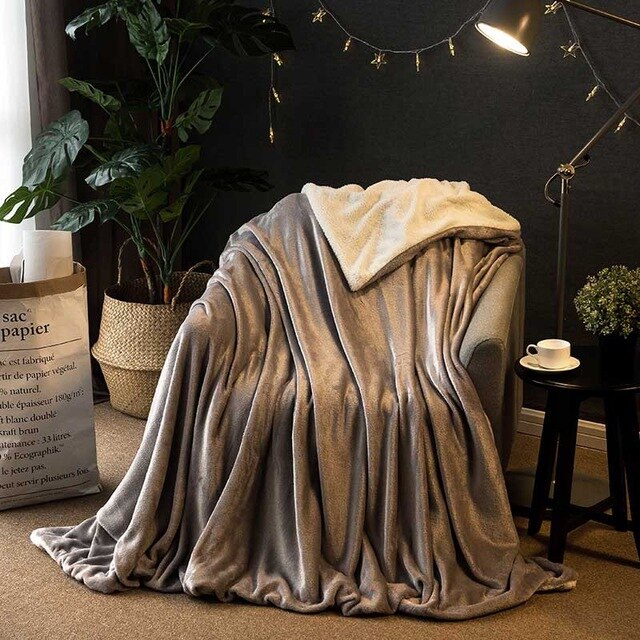 Winter Throw Blankets Soft Warm Flannel Blanket
