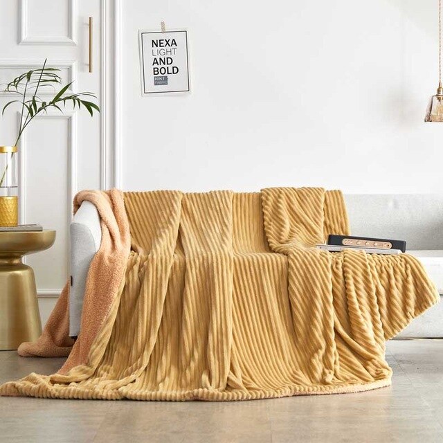 Winter Throw Blankets Soft Warm Flannel Blanket