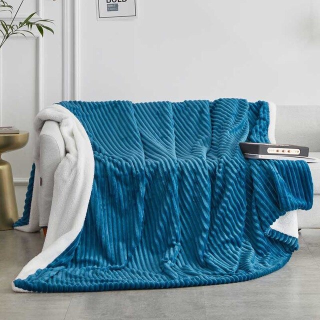 Winter Throw Blankets Soft Warm Flannel Blanket