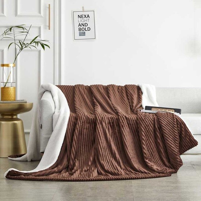 Winter Throw Blankets Soft Warm Flannel Blanket