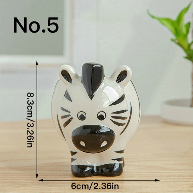 Cute Animal Flower Pot Planter Indoor Ceramic Vase
