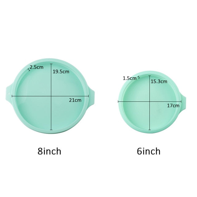 Slice-Free Layered Cake Baking Tray