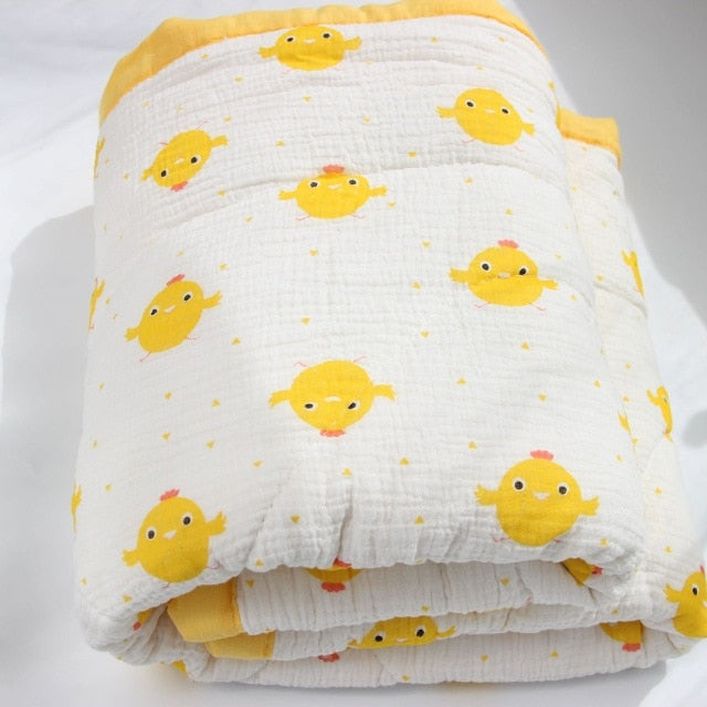 Quilt Warm Padded Cotton Blanket Newborn