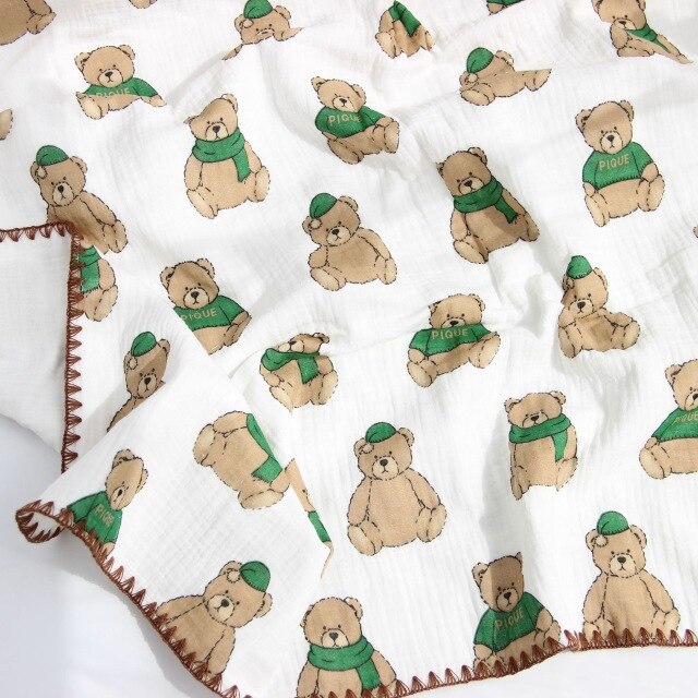 Quilt Warm Padded Cotton Blanket Newborn
