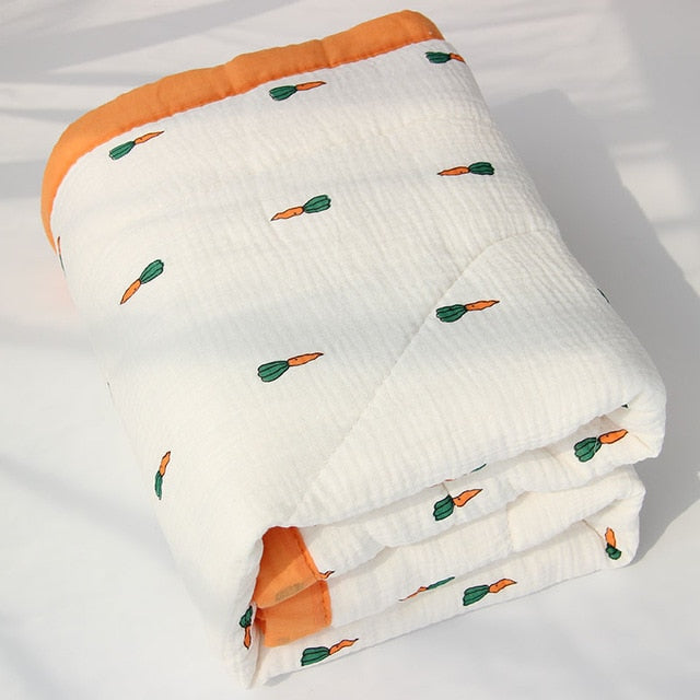 Quilt Warm Padded Cotton Blanket Newborn