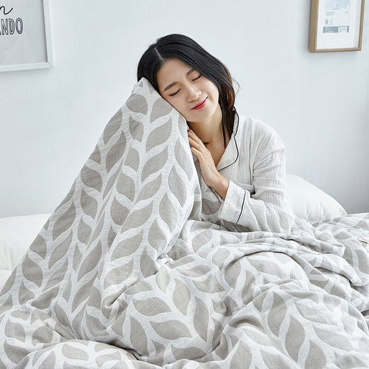 Summer Lightweight Quilt Throw Blanket