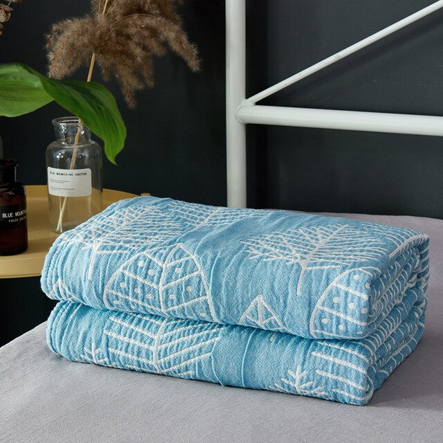 Summer Lightweight Quilt Throw Blanket