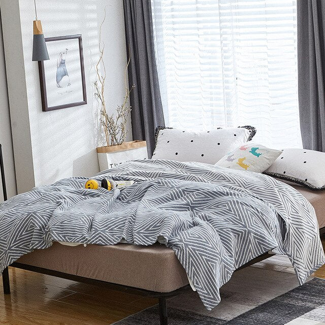 Summer Lightweight Quilt Throw Blanket