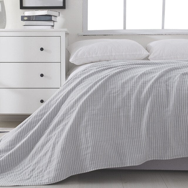 Four-Layers Gauze Home Throw Blanket