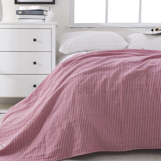 Four-Layers Gauze Home Throw Blanket