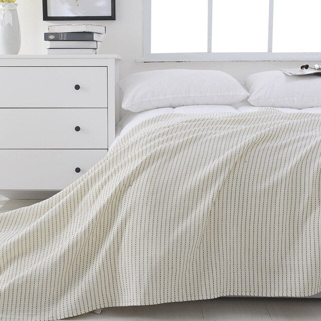 Four-Layers Gauze Home Throw Blanket