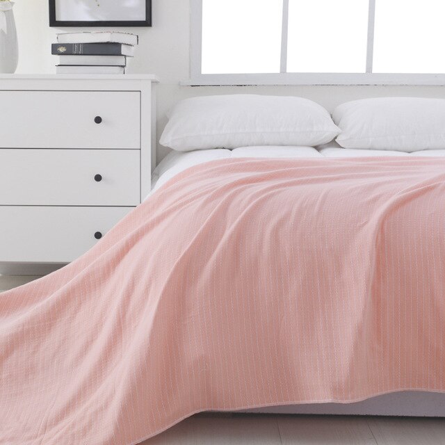 Four-Layers Gauze Home Throw Blanket