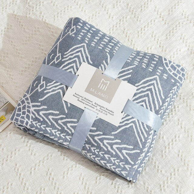 Muslin Cotton Gauze Throw Blanket for Bed