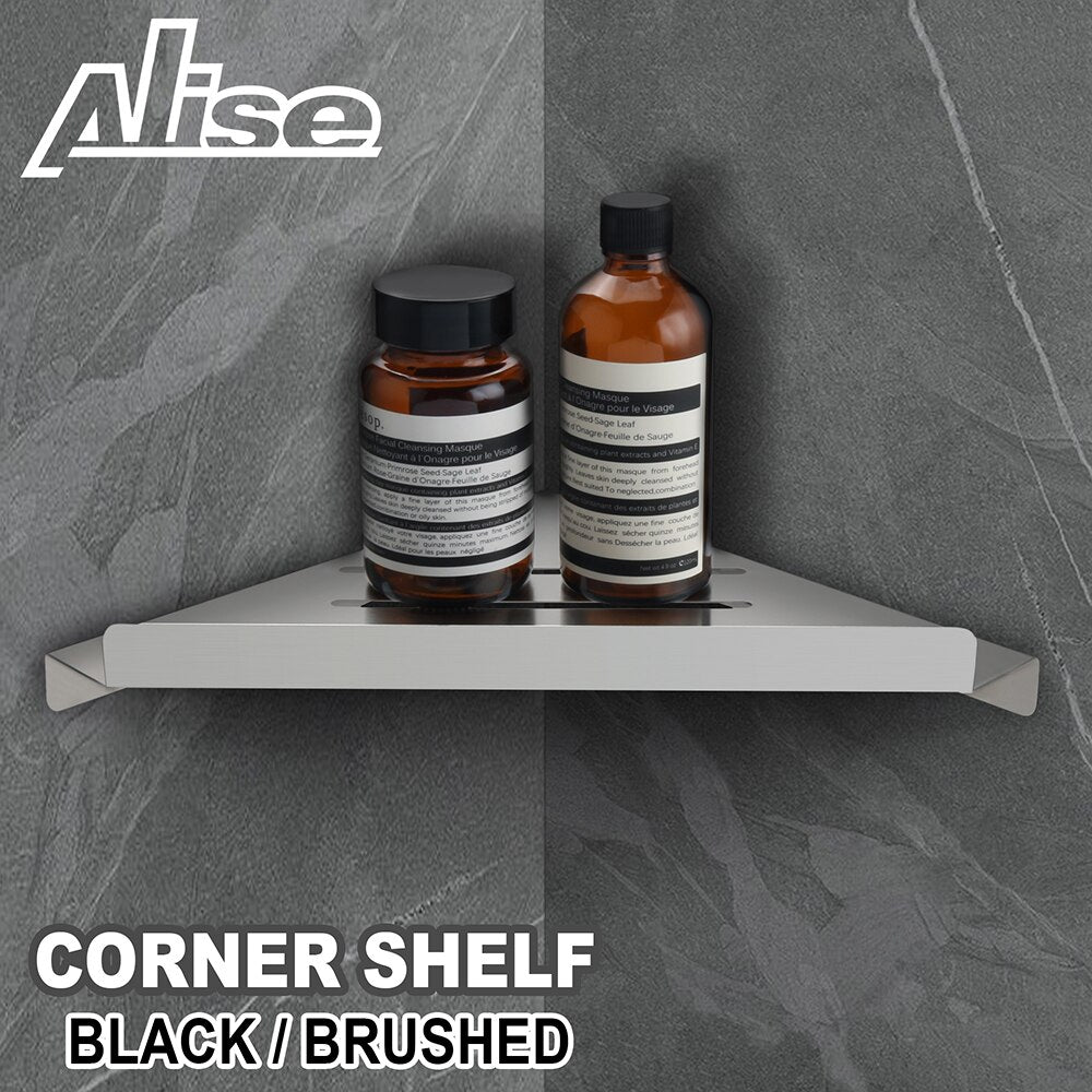 Stainless Steel Corner Shelf Bathroom Rack Wall