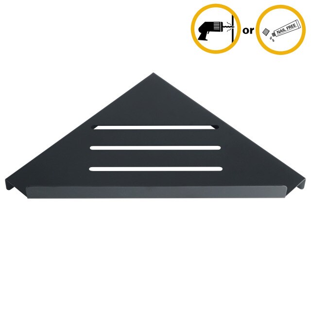 Stainless Steel Corner Shelf Bathroom Rack Wall