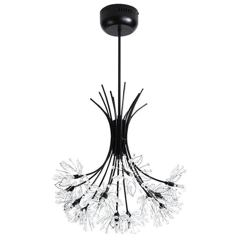 Dandelion Crystal Chandelier Creative Led