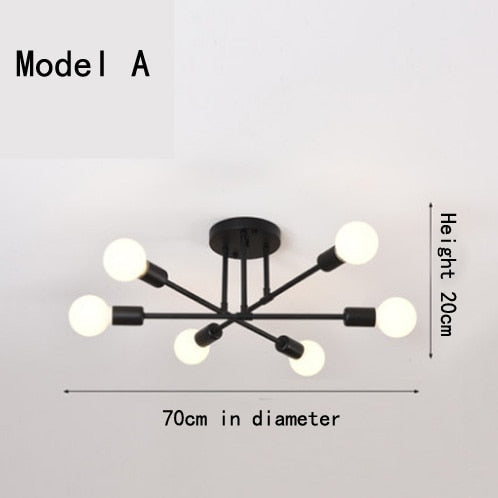 Lighting Warm And Romantic Golden Room Ceiling Lamps