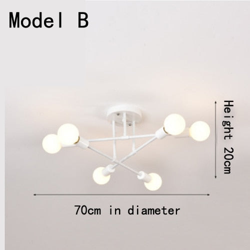 Lighting Warm And Romantic Golden Room Ceiling Lamps