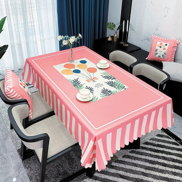 Waterproof Tablecloth Wedding Birthday Party Decoration