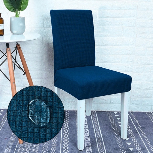 Elastic Spandex Seat Chair Cover For Dining Room