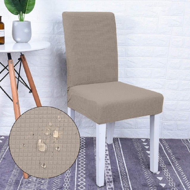 Elastic Spandex Seat Chair Cover For Dining Room