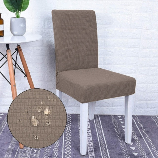 Elastic Spandex Seat Chair Cover For Dining Room