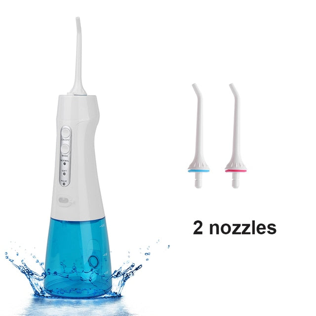 Oral Irrigator Usb Water Flosser Waterproof Teeth Cleaner