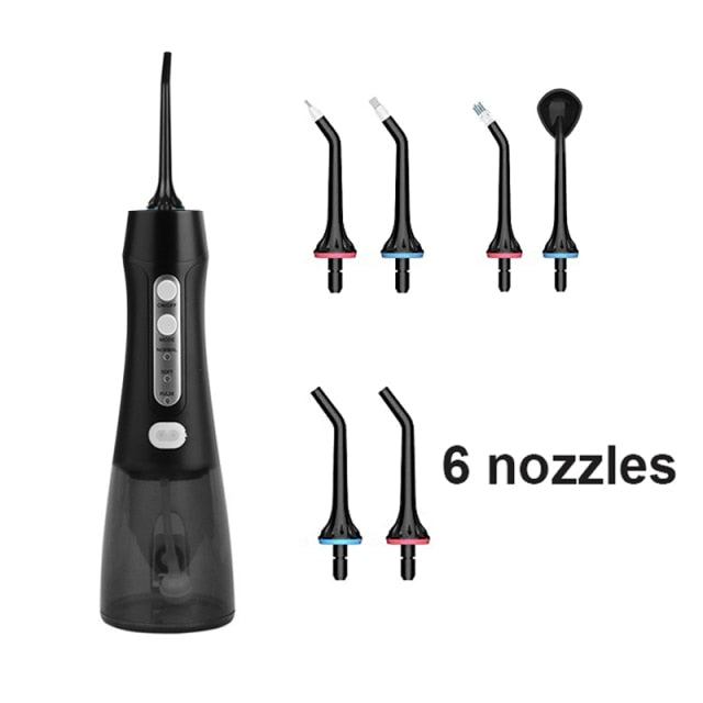 Oral Irrigator Usb Water Flosser Waterproof Teeth Cleaner