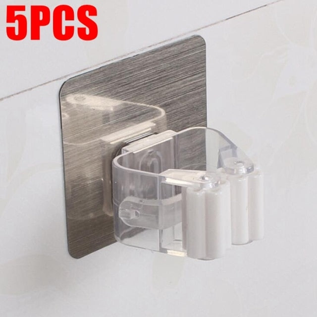 Adhesive Hooks Wall Mounted Mop