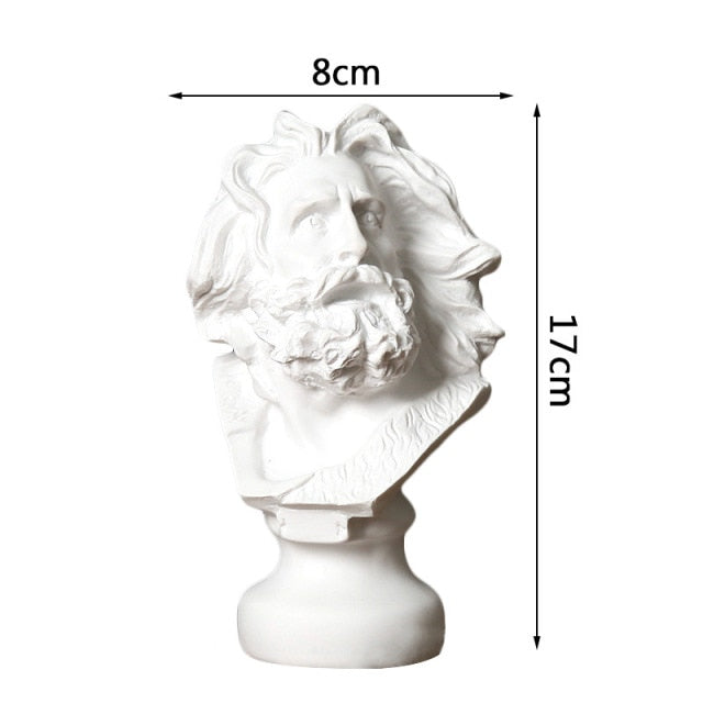 Creative Portrait Human Head Flower Vase