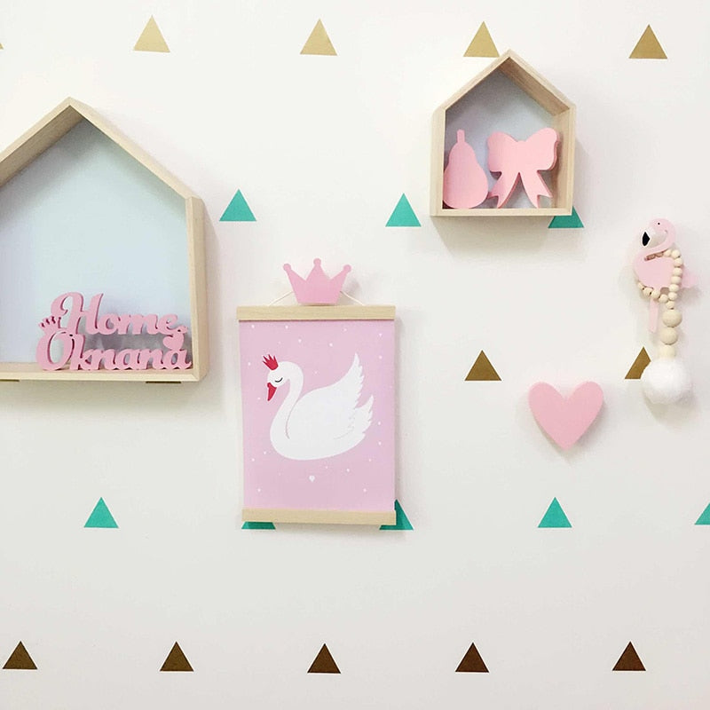 Triangles Wall Sticker For Kids Room