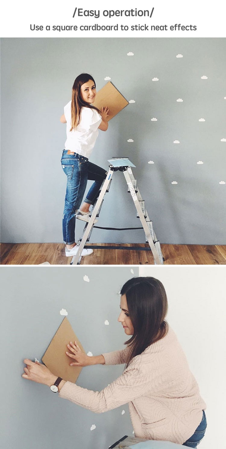 Triangles Wall Sticker For Kids Room