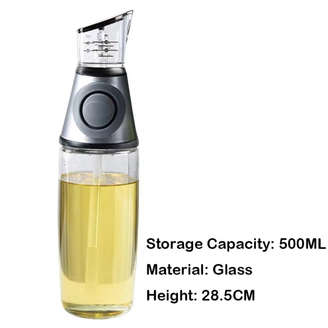 Superior Glass Oil and Vinegar Dispenser
