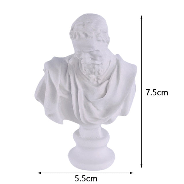 Creative Portrait Human Head Flower Vase