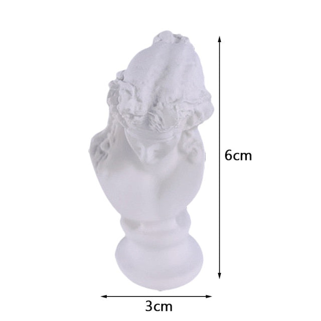 Creative Portrait Human Head Flower Vase