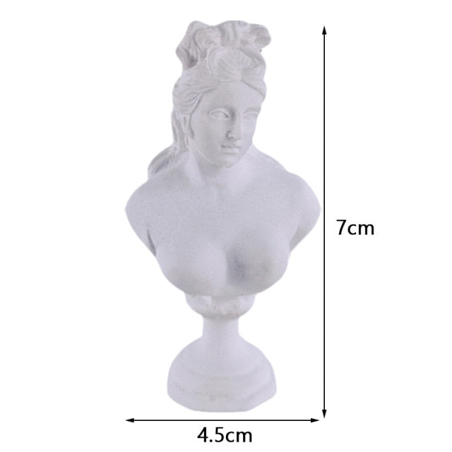 Creative Portrait Human Head Flower Vase
