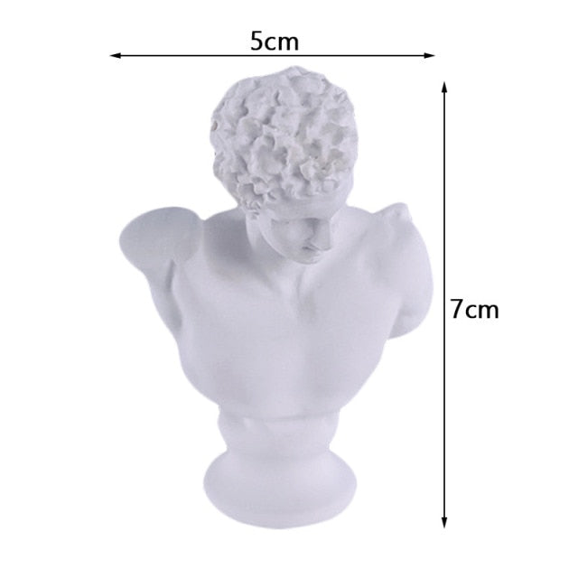 Creative Portrait Human Head Flower Vase