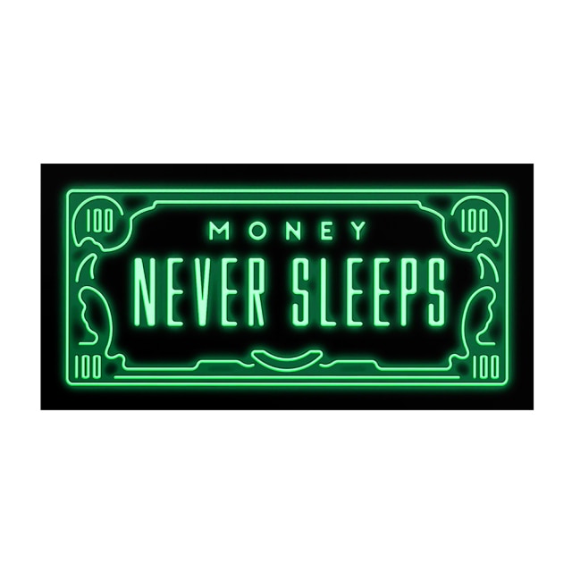 Wall Art Gold Modern Popular Money Canvas