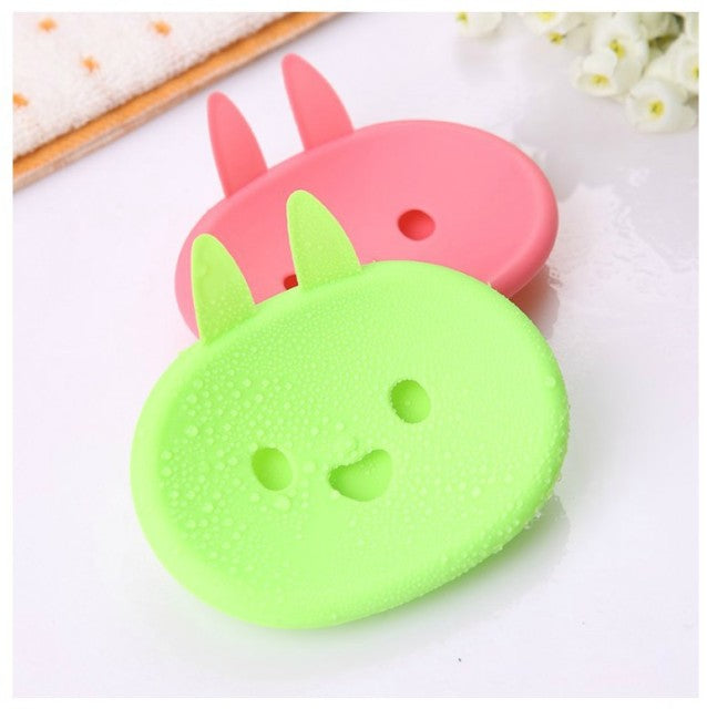 Suction Cup Soap dish Leaf Soap Holder