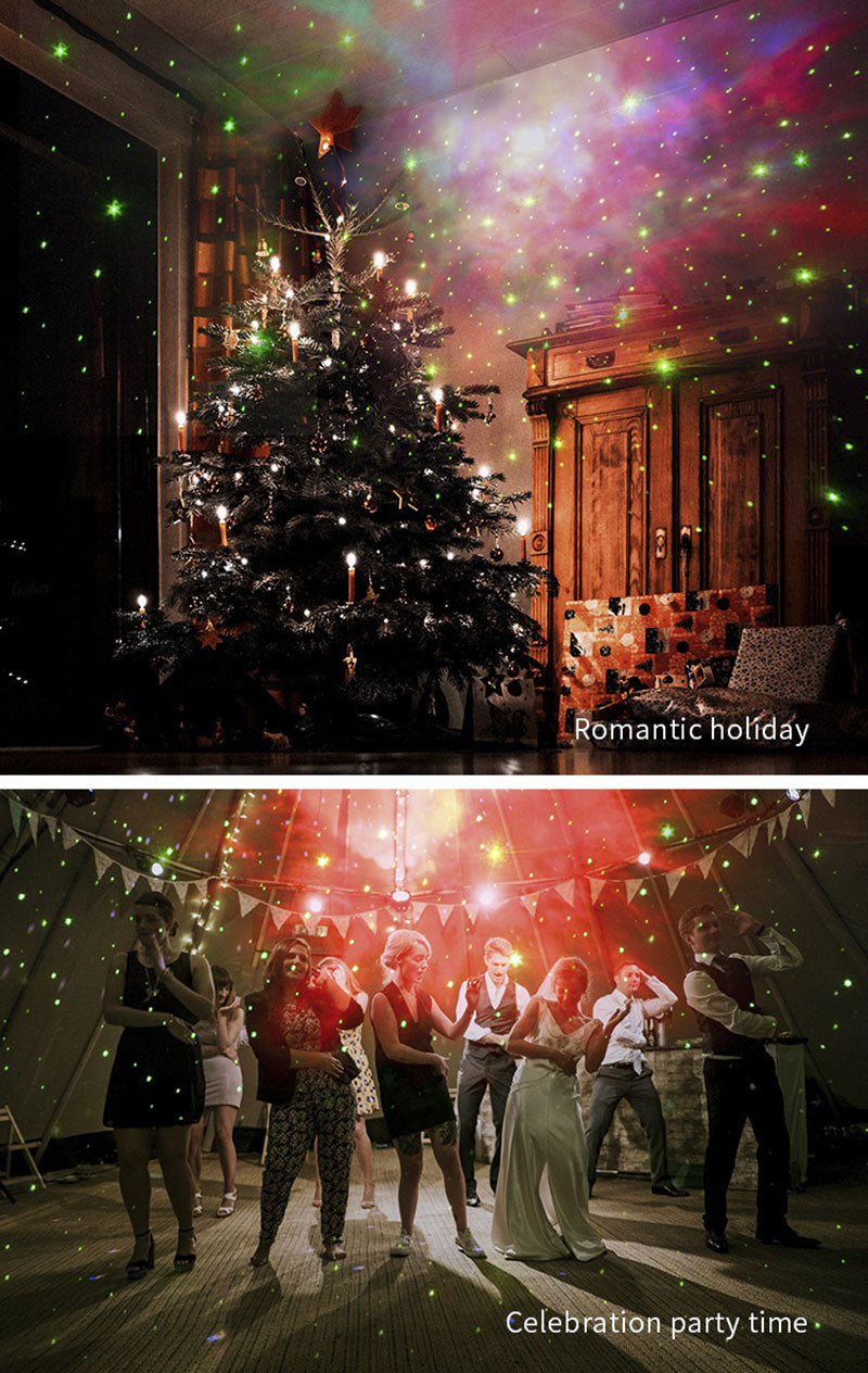 Galaxy Star Projector Night Light Astronaut Lamp