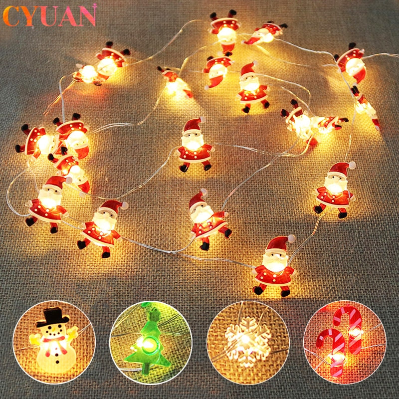 Santa Claus Christmas Tree LED