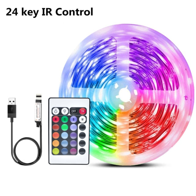 LED Strip Light RGB Bluetooth Remote Flexible Lamp